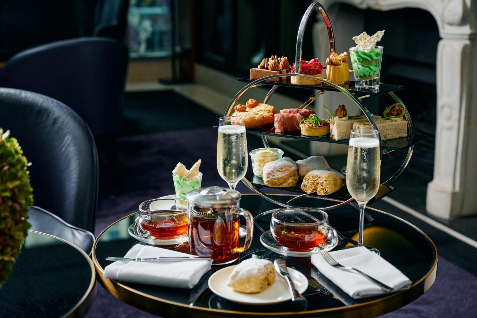The Westin Melbourne Hotel Eksteriør billede Afternoon tea at the InterContinental London Park Lane