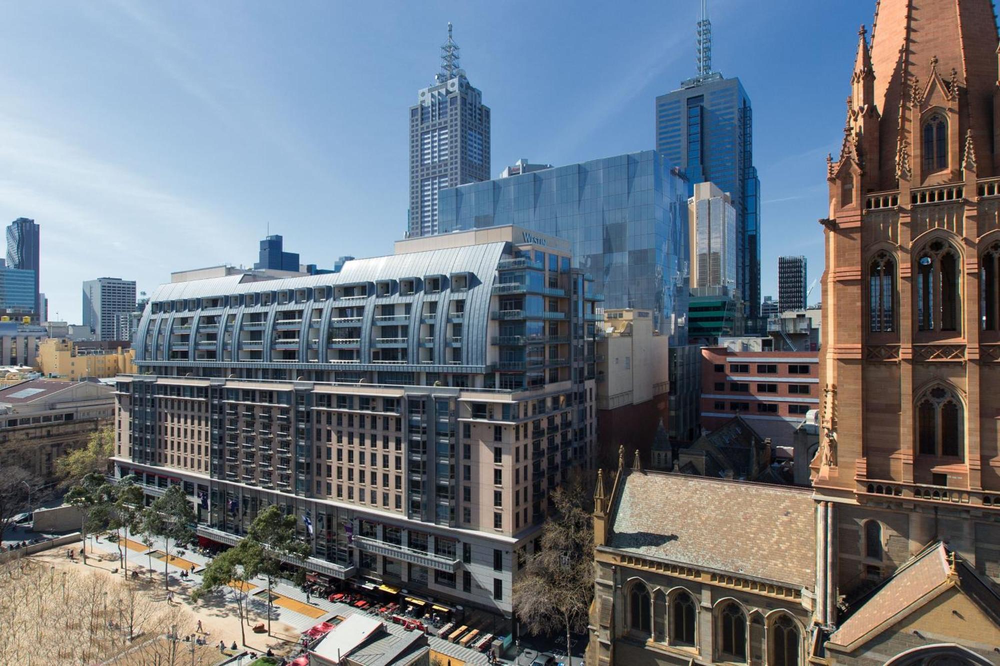 The Westin Melbourne Hotel Eksteriør billede The proposed apartment building